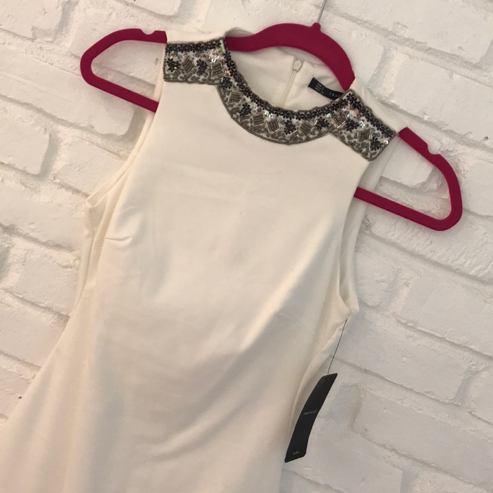 NWT Zara White dress